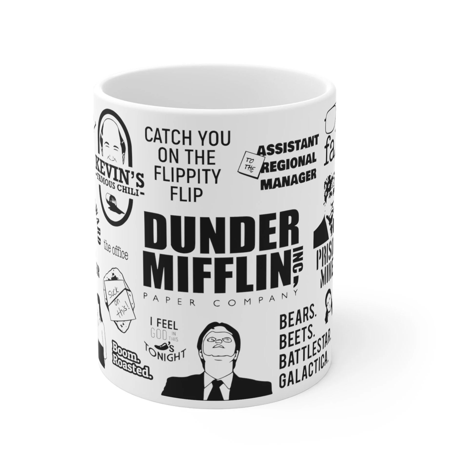 The Office Dunder Mifflin Quote Ceramic Mug