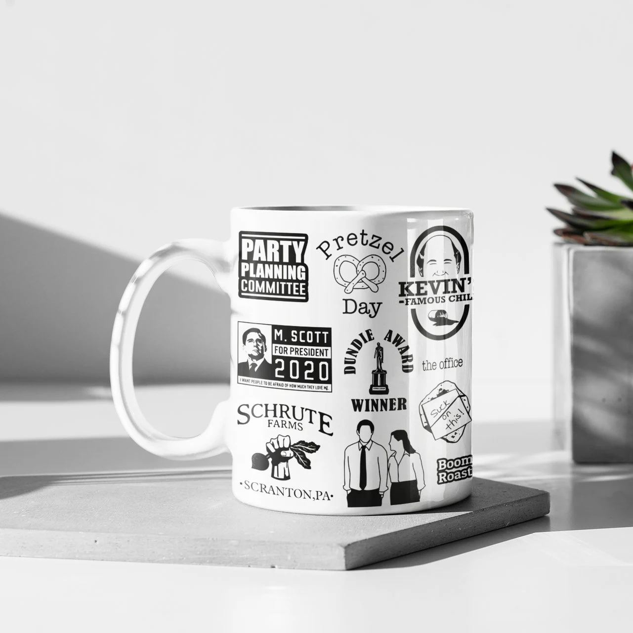 The Office Dunder Mifflin Quote Ceramic Mug