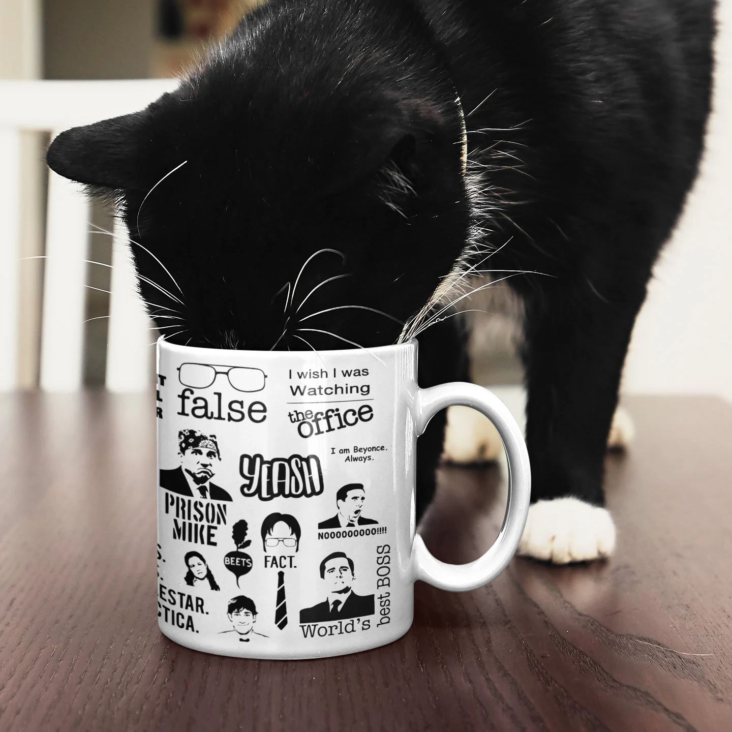 The Office Dunder Mifflin Quote Ceramic Mug