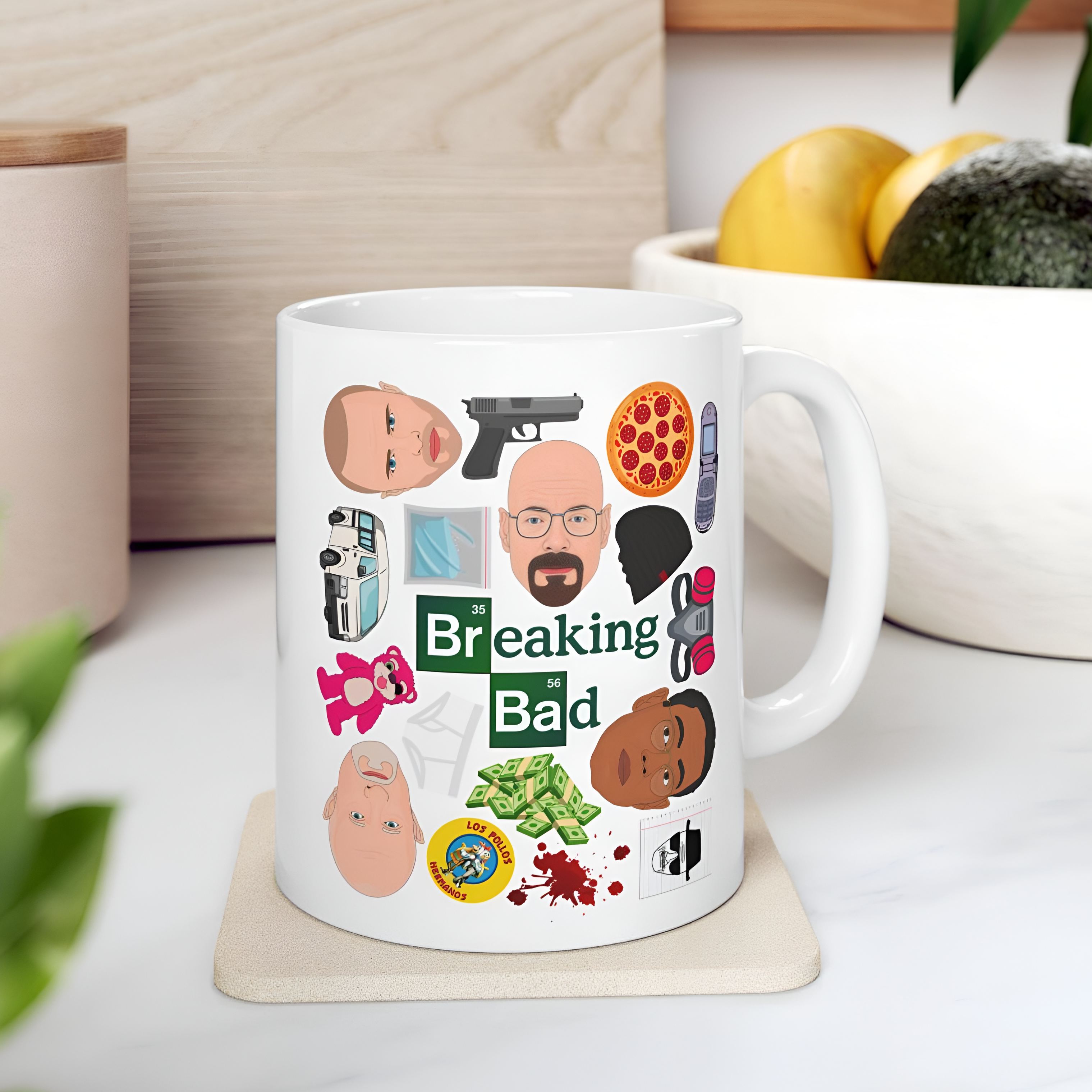 Breaking Bad Character Graphic Mug 
