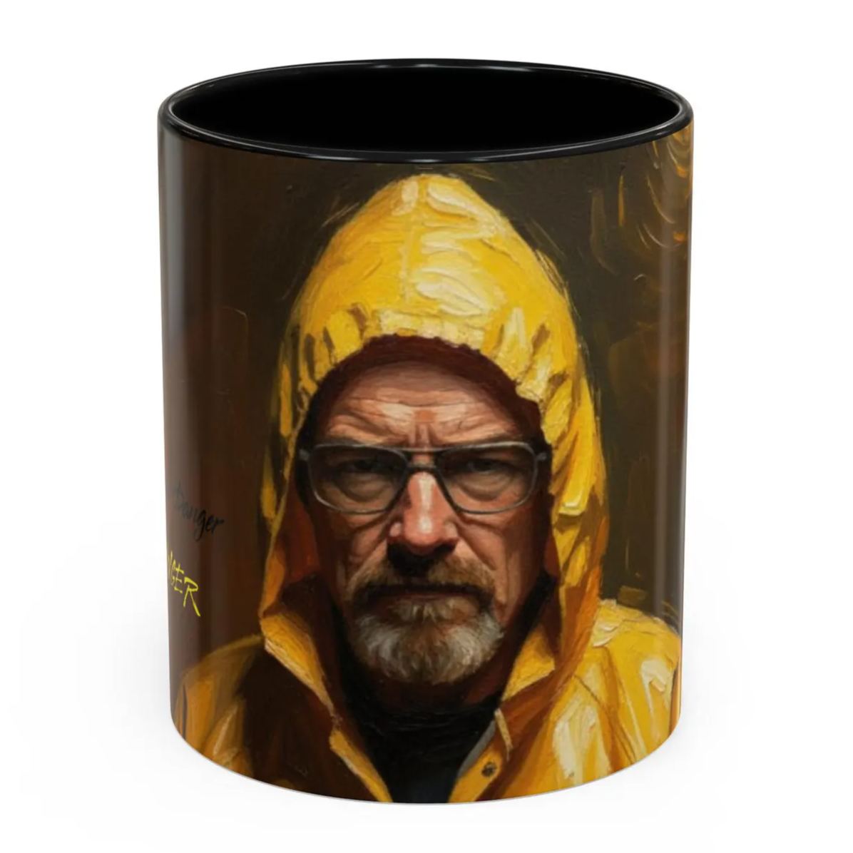 Hazmat Suit Art Printed Coffee Mug