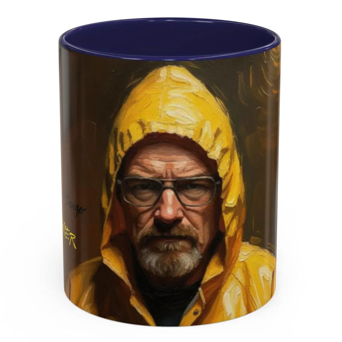 Hazmat Suit Art Printed Coffee Mug