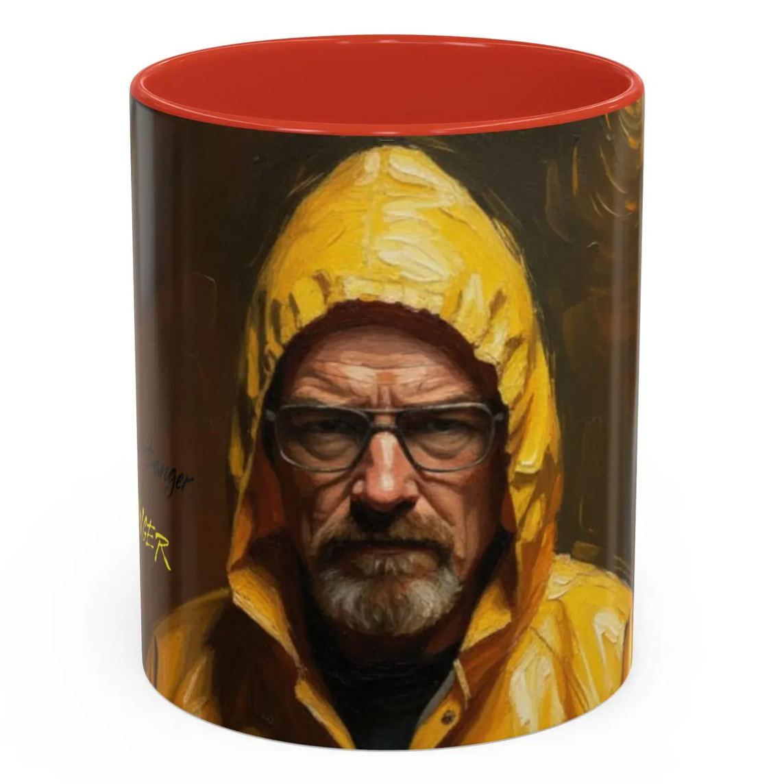Hazmat Suit Art Printed Coffee Mug