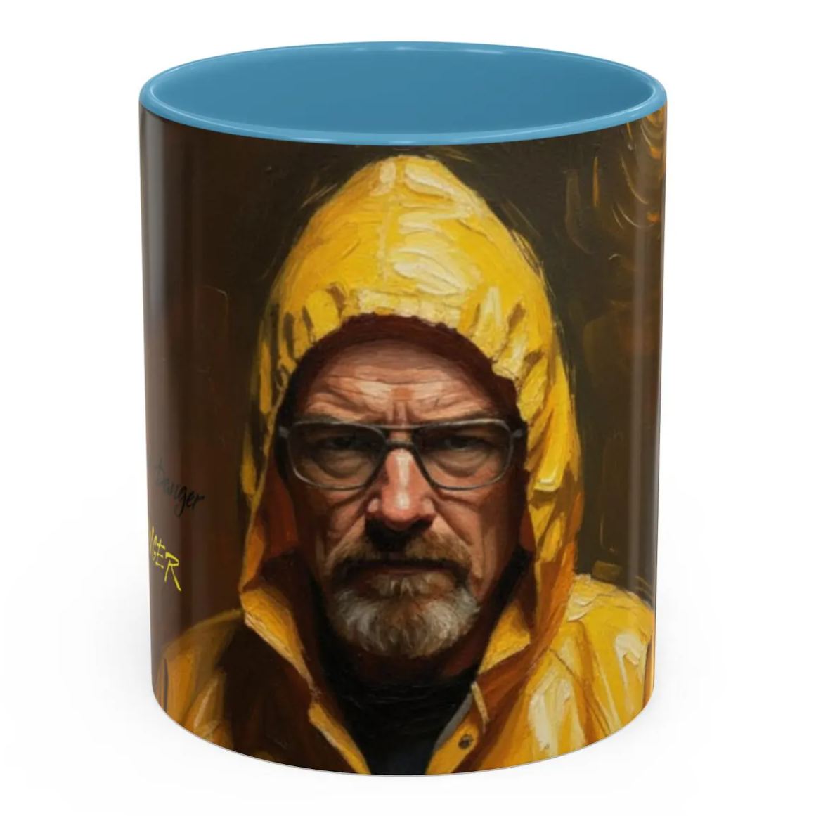 Hazmat Suit Art Printed Coffee Mug