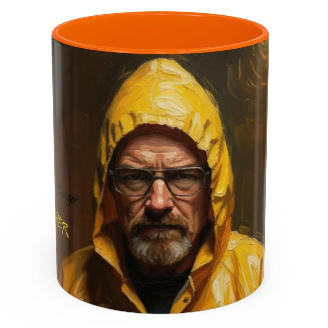 Hazmat Suit Art Printed Coffee Mug