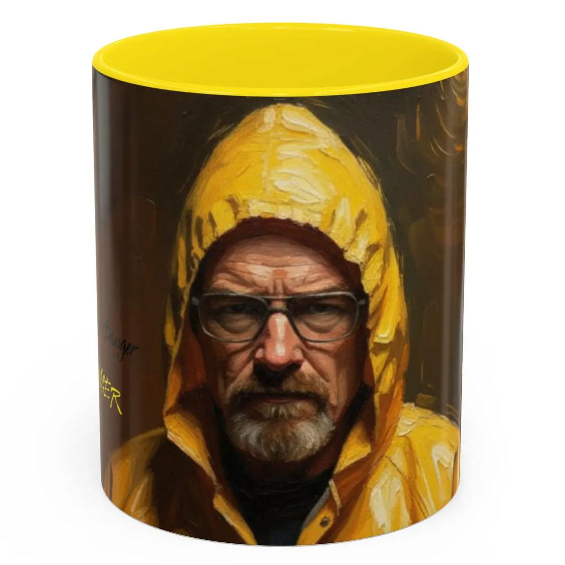 Hazmat Suit Art Printed Coffee Mug