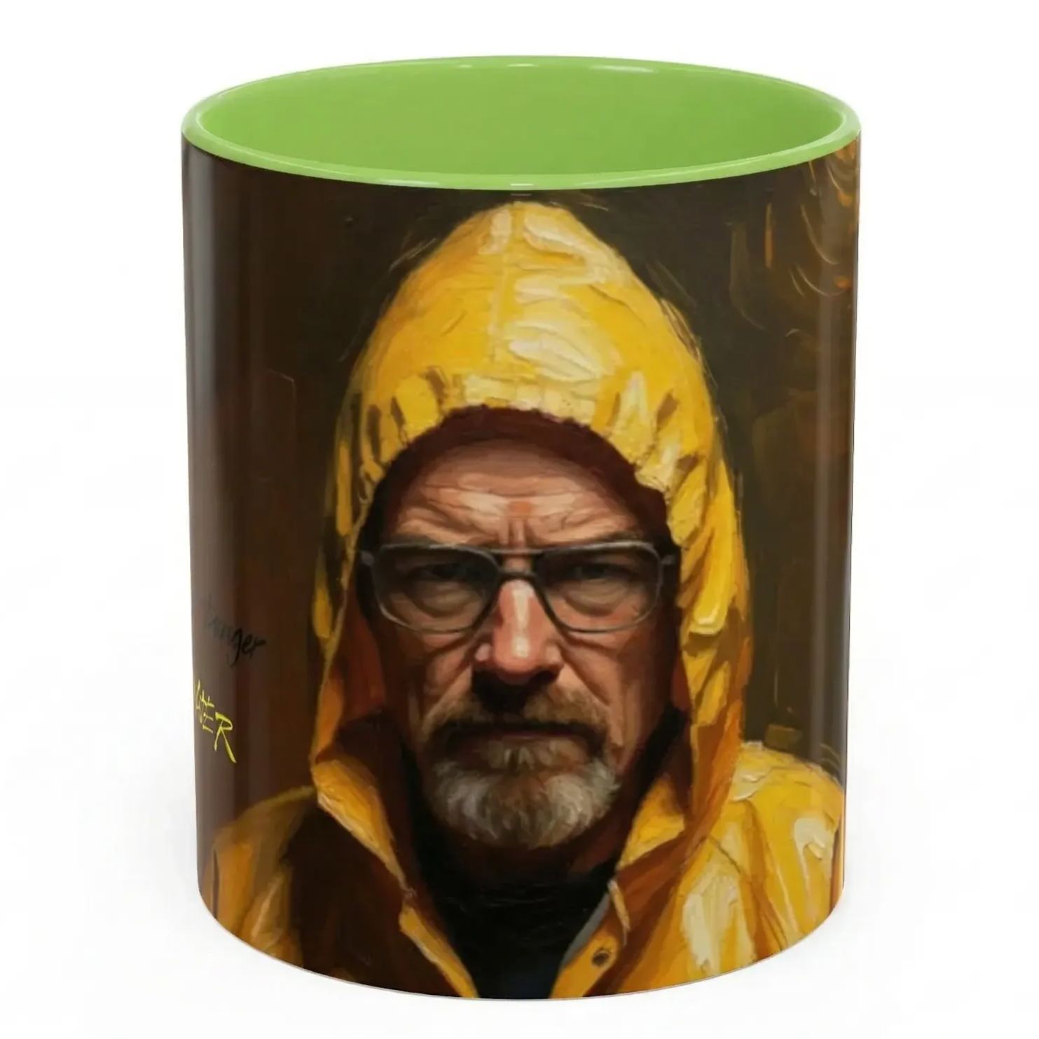 Hazmat Suit Art Printed Coffee Mug