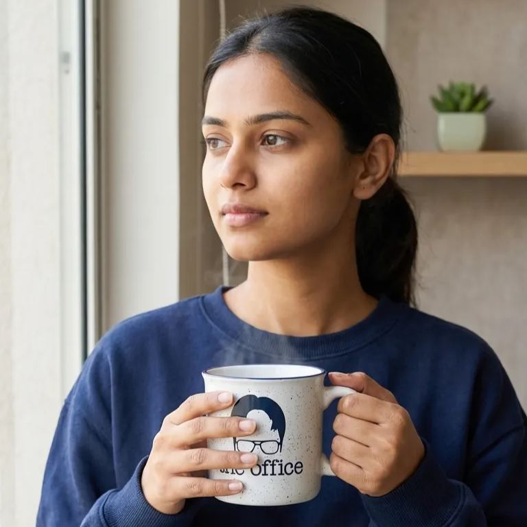 [Copy]The Office Cast Minimalist Character Ceramic Mug 11oz