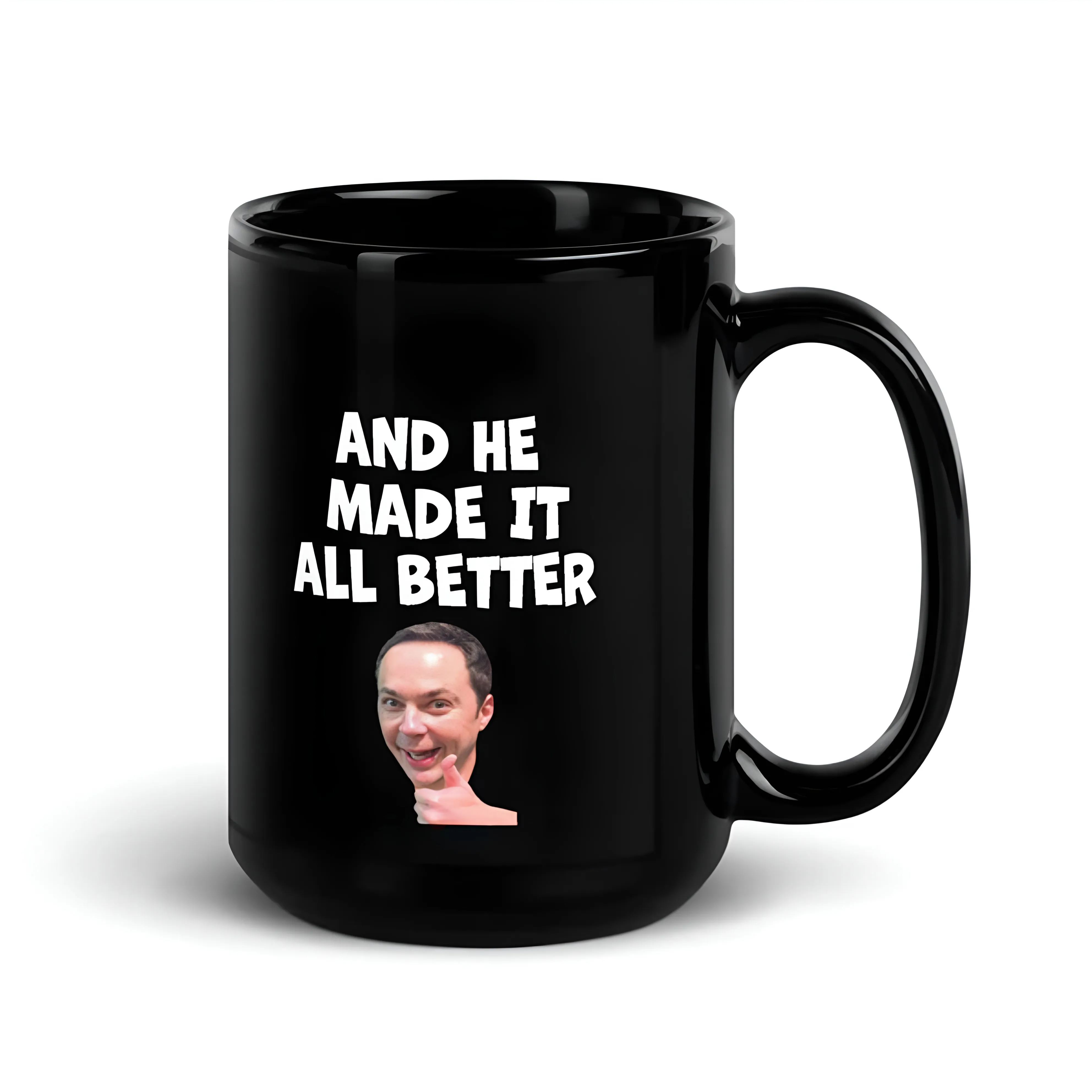 Big Bang Theory Quote Ceramic Mug With Sheldon Cooper Design