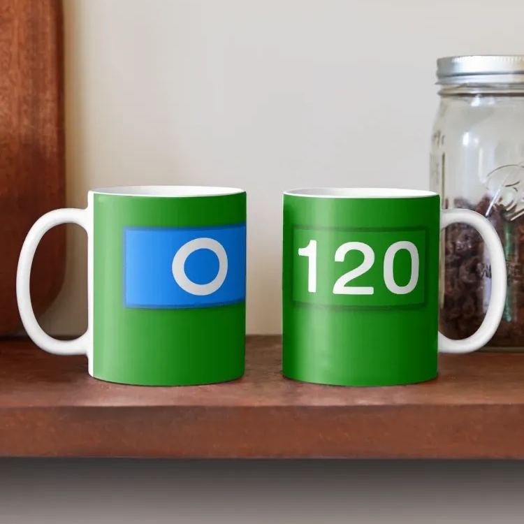 Player 120 Ceramic Coffee Mug