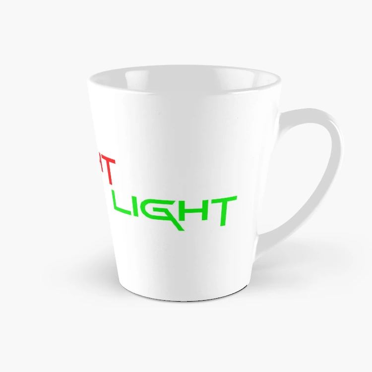 Red Light Green Light Ceramic Coffee Mug