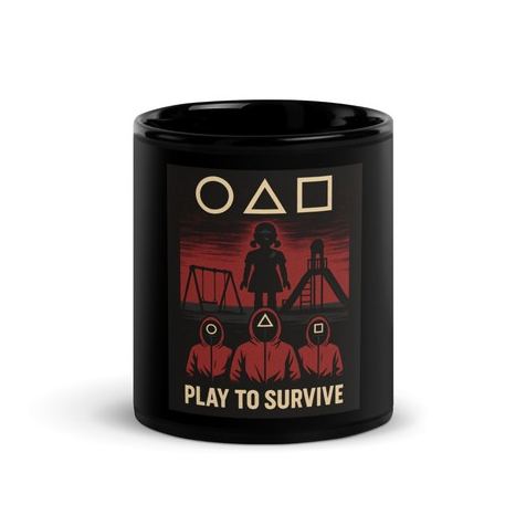 Squid Game Play To Survive Ceramic Mug