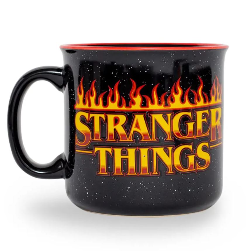 Stranger Things Hellfire Club Themed Ceramic Camper Mug