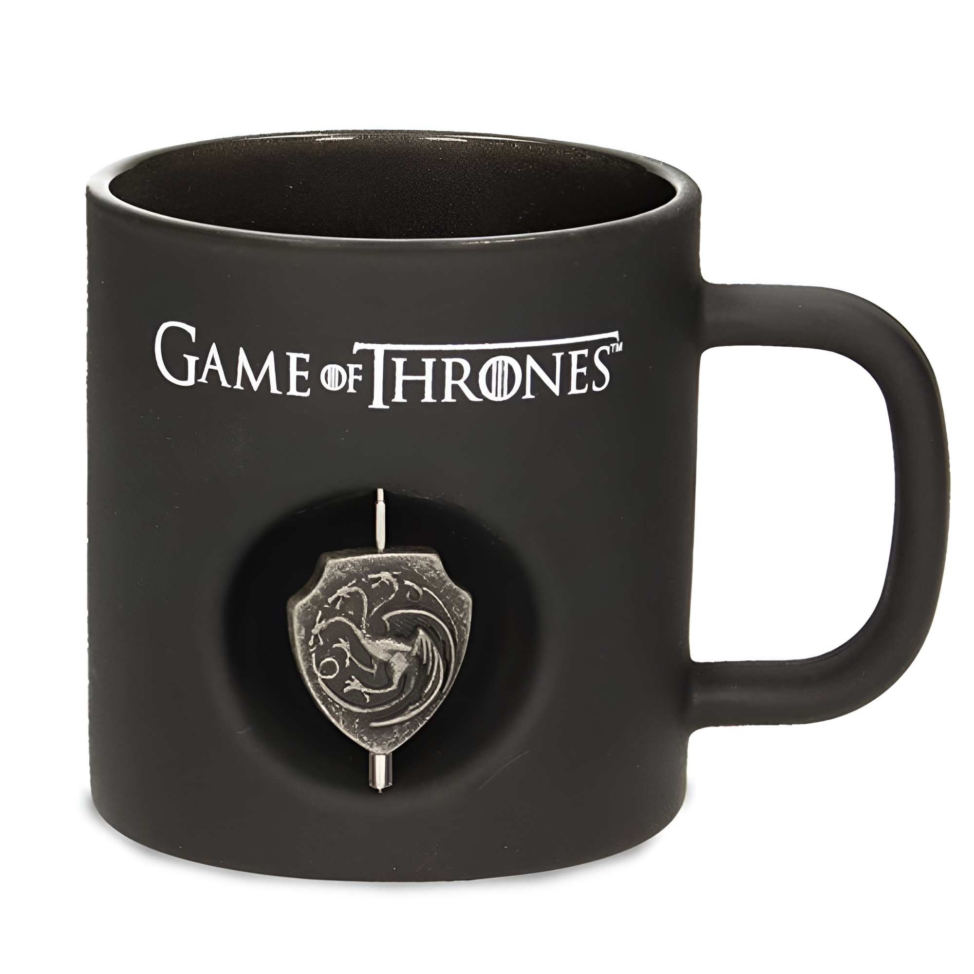 Got Targaryen Spin Logo Black Cryst Mug