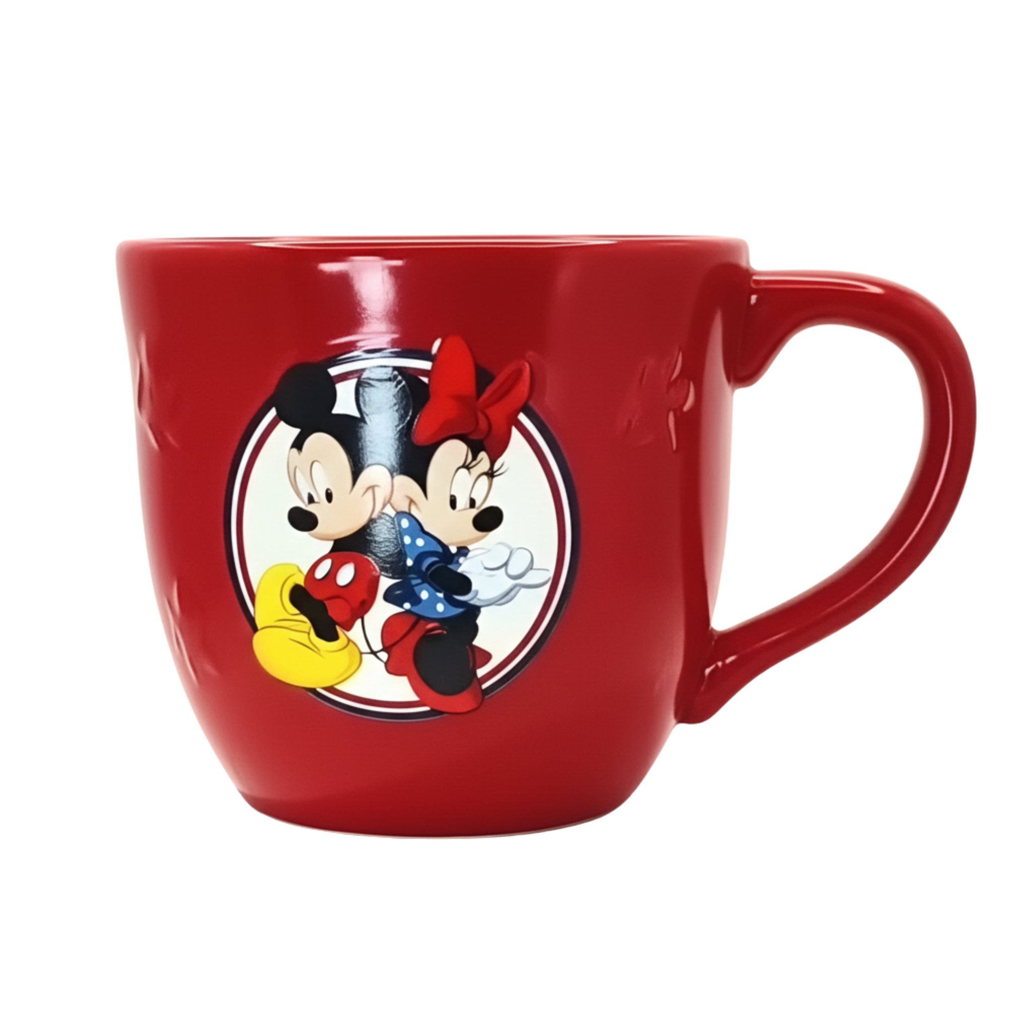 Mickey Mouse And Minnie Mouse Printed Coffee Mug