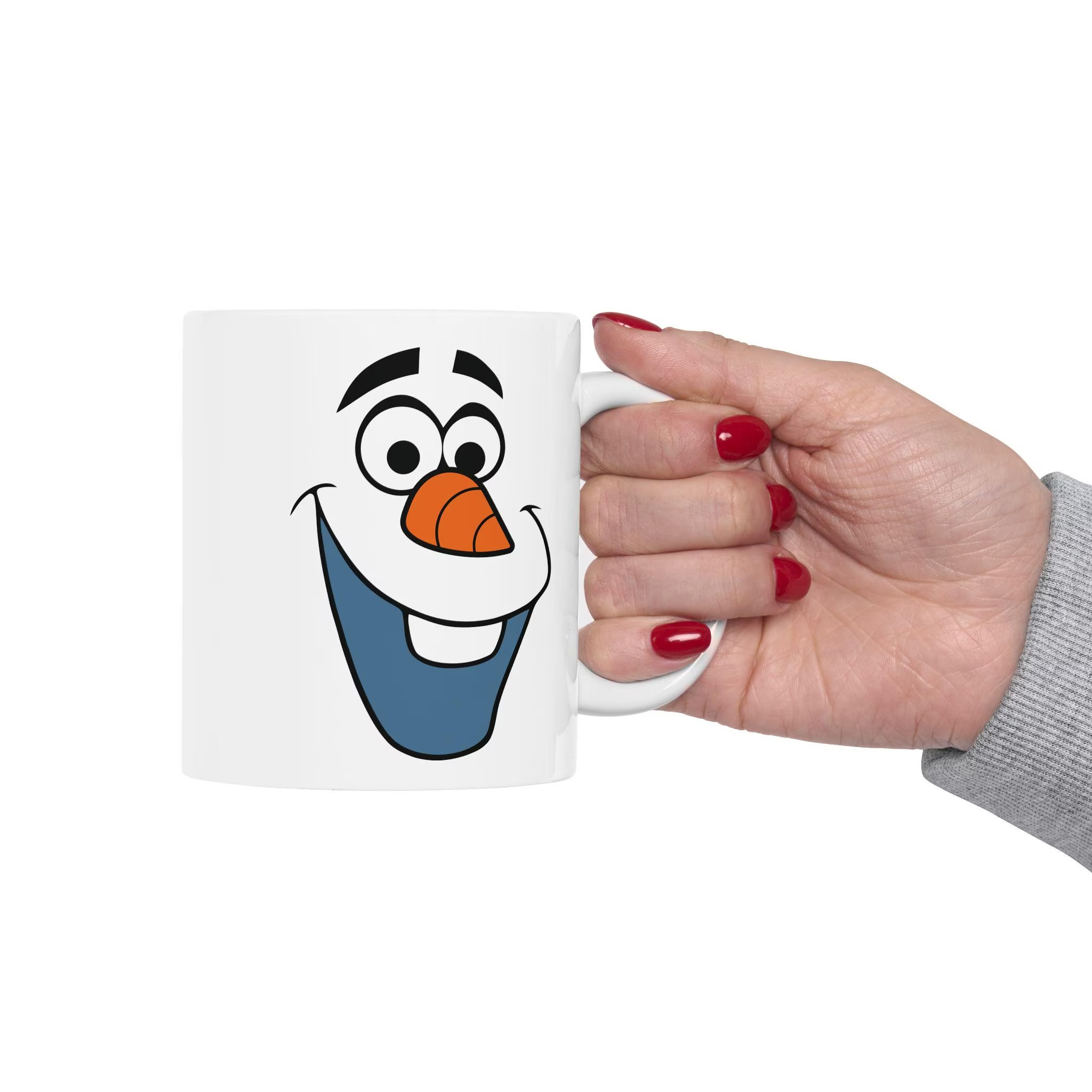 Happy Olaf Face Mug