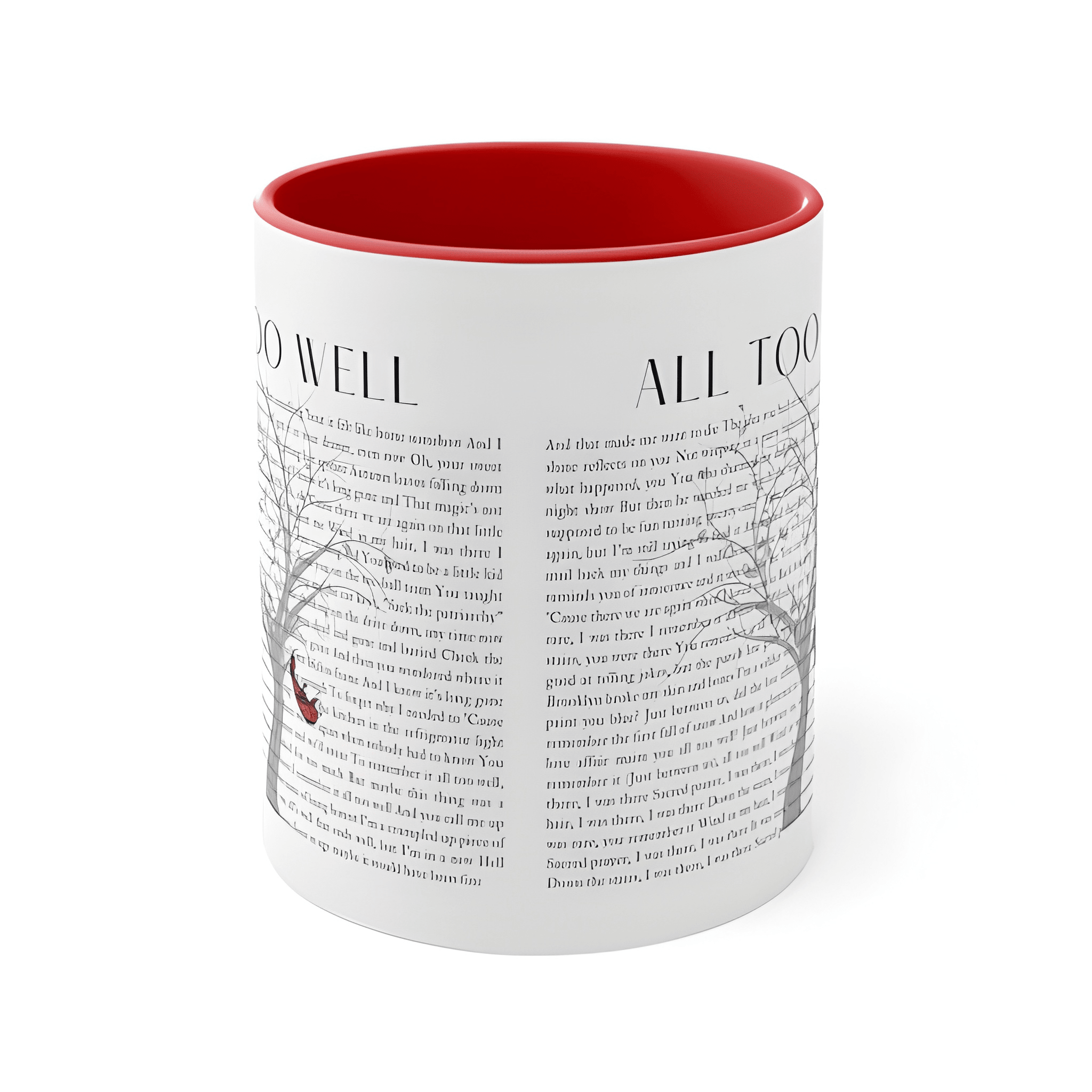 All Too Well Coffee Mug, Taylor Mug, Taylor Merch, Eras Concert Tour, Rep Merch, Mirrorball, Betty, Cardigan, August, Taylor Christmas, ATW