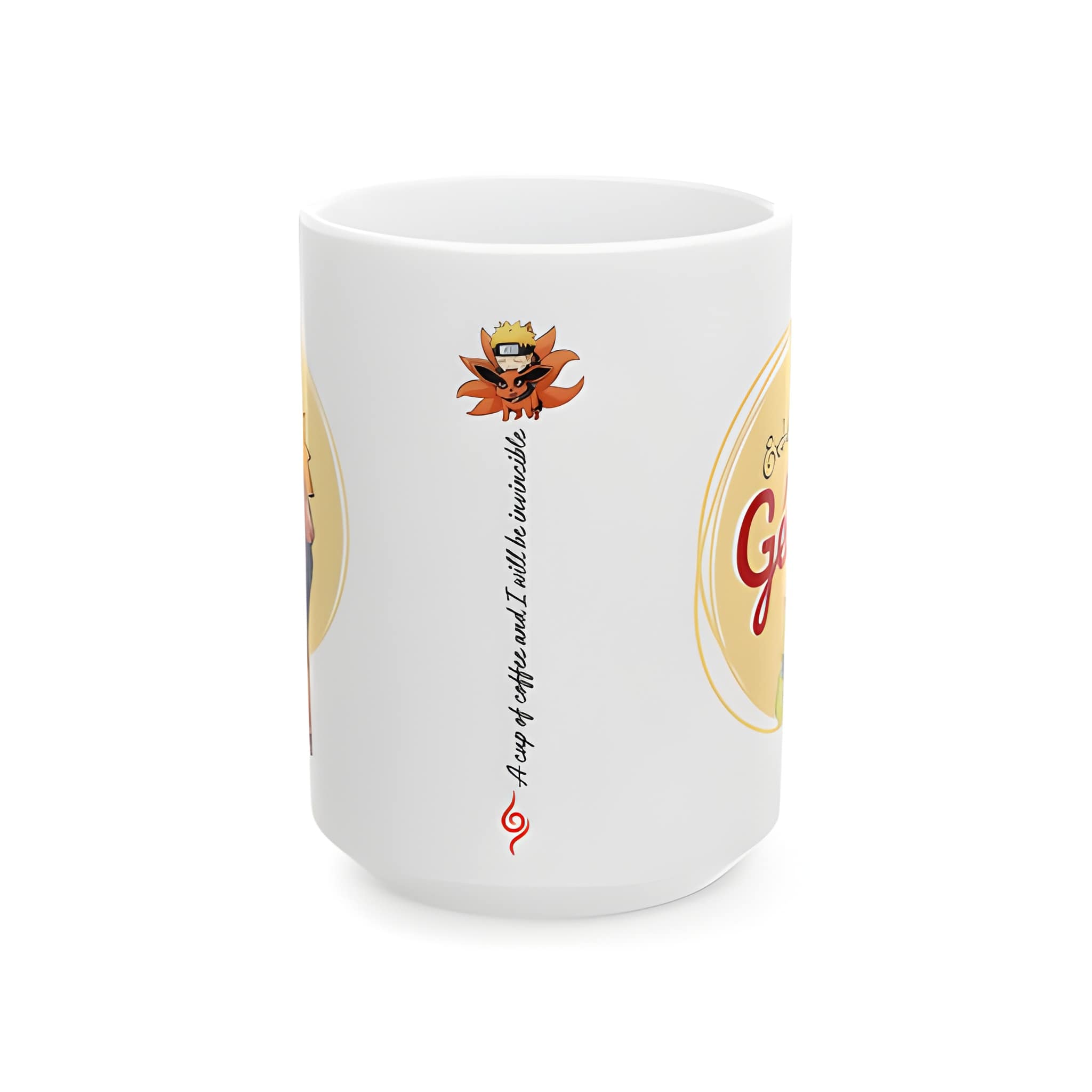 Naruto Ceramic Coffee Mug: Anime Fan Gift (11oz 15oz)