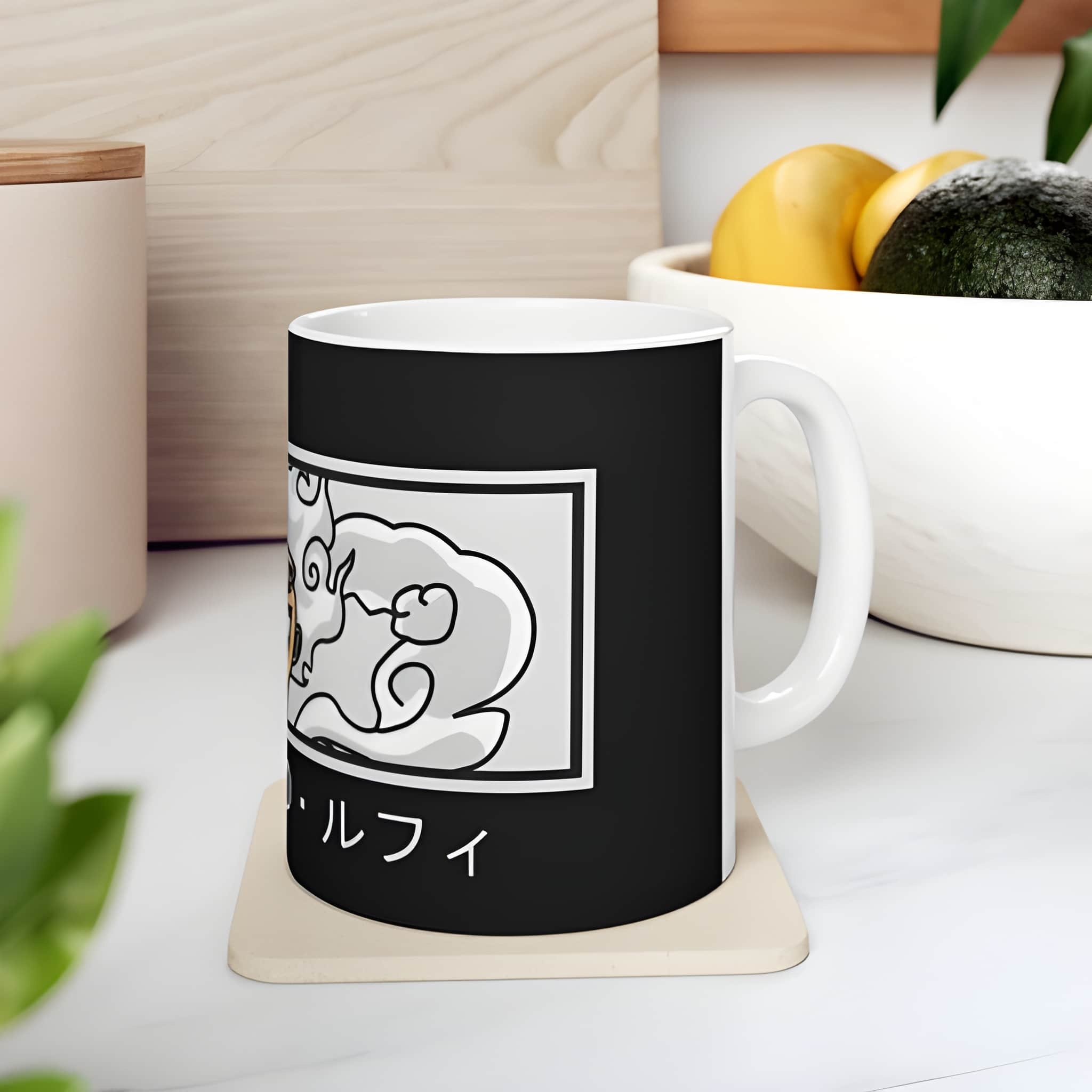 One Piece Luffy Mug | Ceramic Coffee Cup