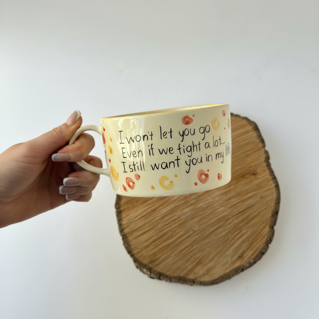 Ceramic Cartoon Characters Handmade Coffee Mug