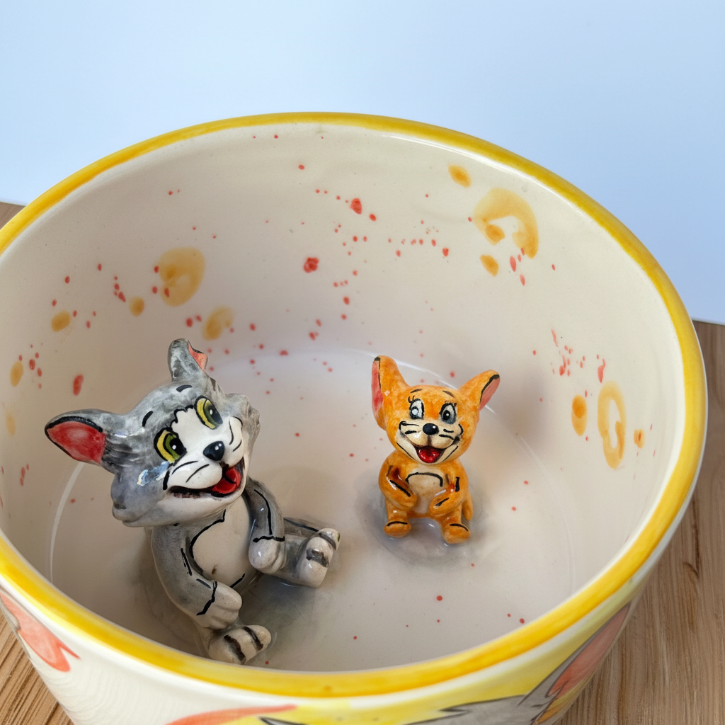 Ceramic Cartoon Characters Handmade Coffee Mug