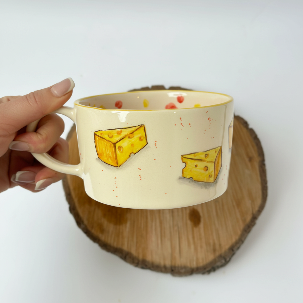 Handmade Tom And Jerry Characters Mug