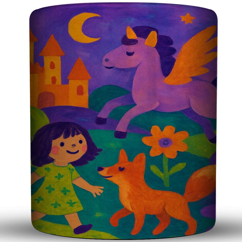 Labubu's Enchanted Journey Personalized Mugs