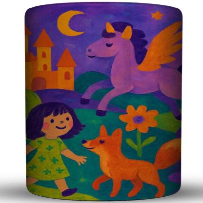 Labubu's Enchanted Journey Personalized Mugs