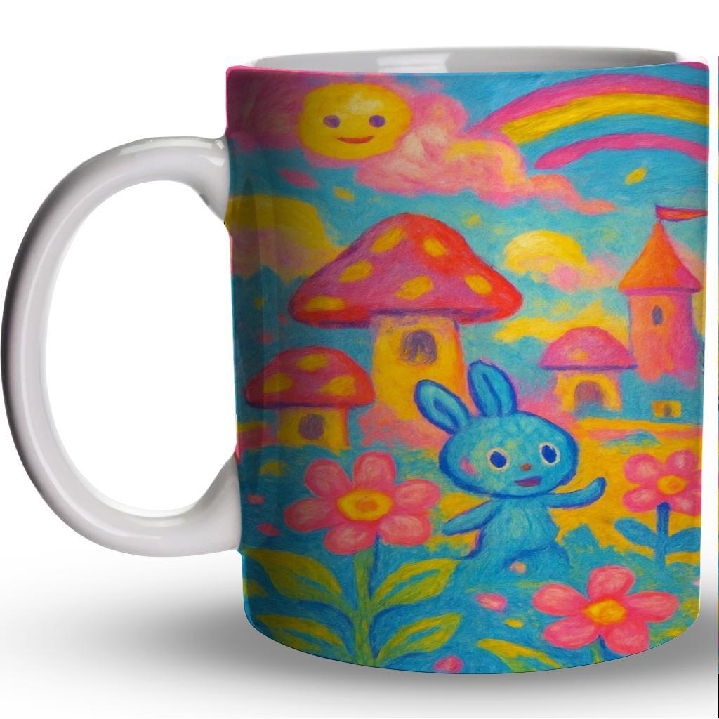 Labubu's Whimsical World Personalized Mugs