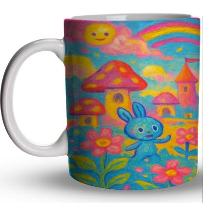 Labubu's Whimsical World Personalized Mugs