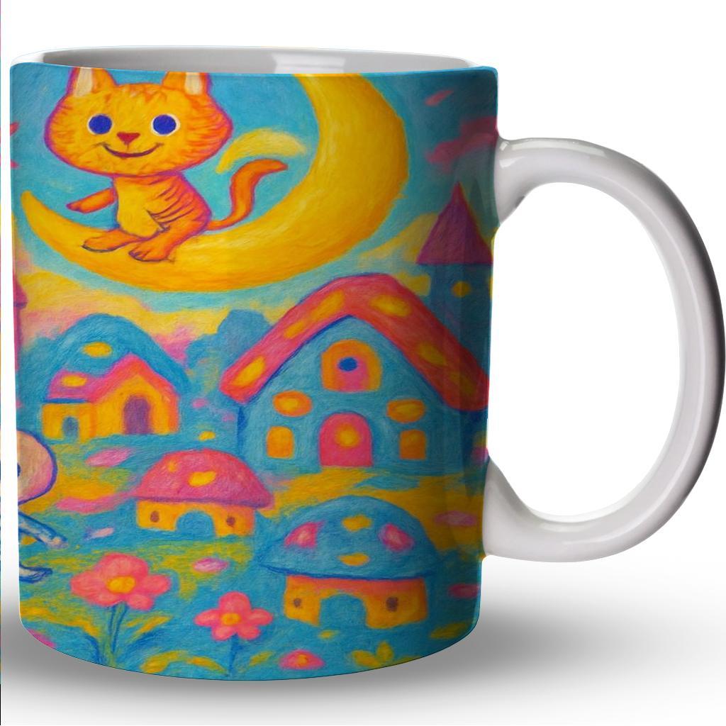 Labubu's Whimsical World Personalized Mugs