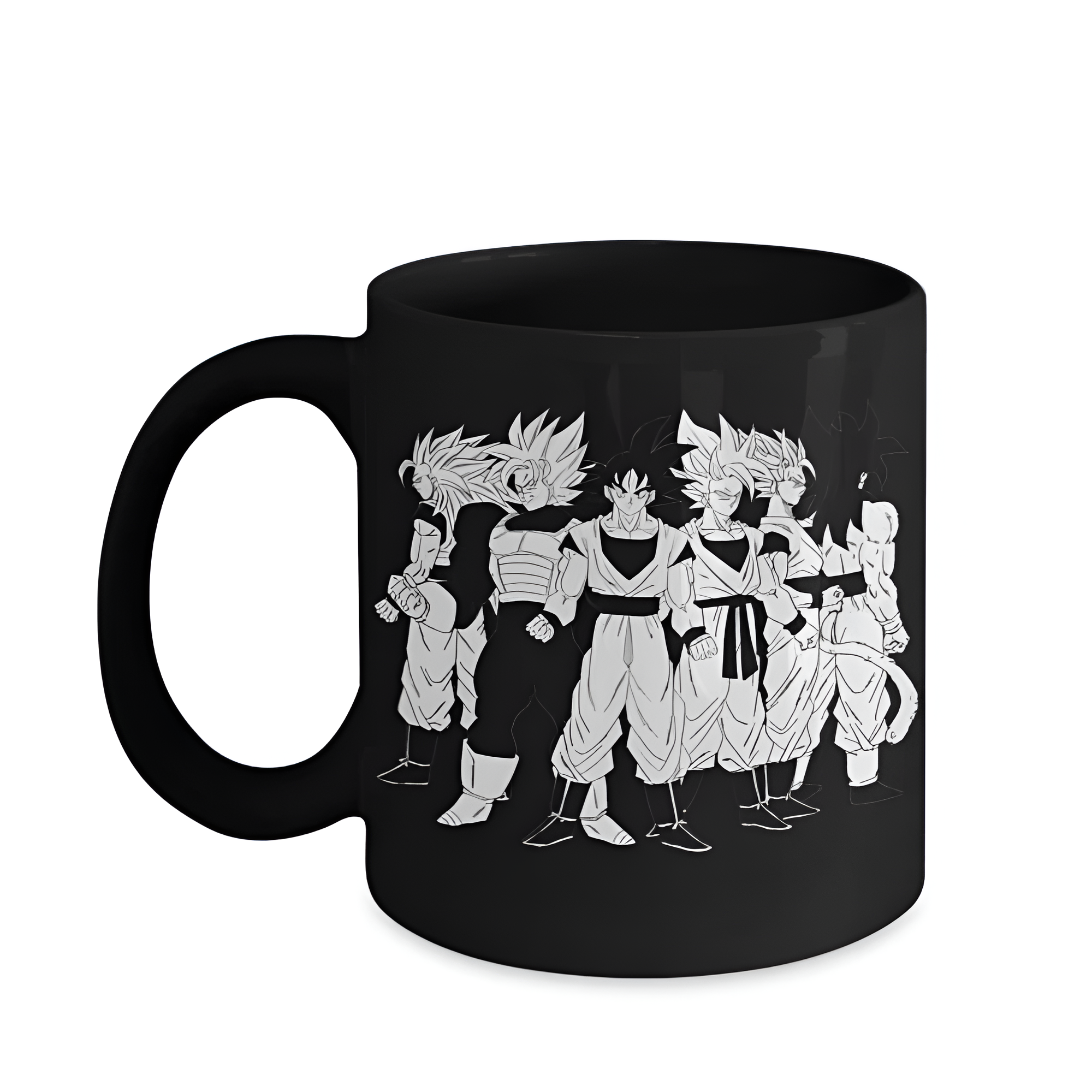 11 oz Dragon Ball Z Group Coffee Mug *LIMITED EDITION* Black