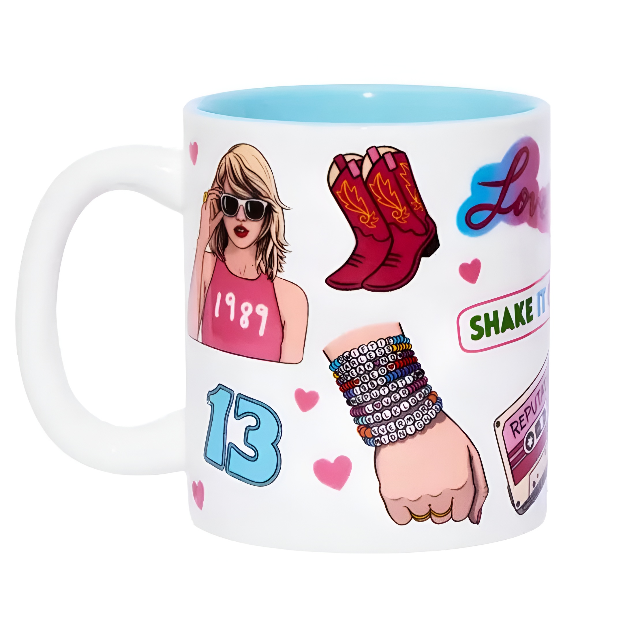 Swiftie Collage Design Coffee Mug for Fans