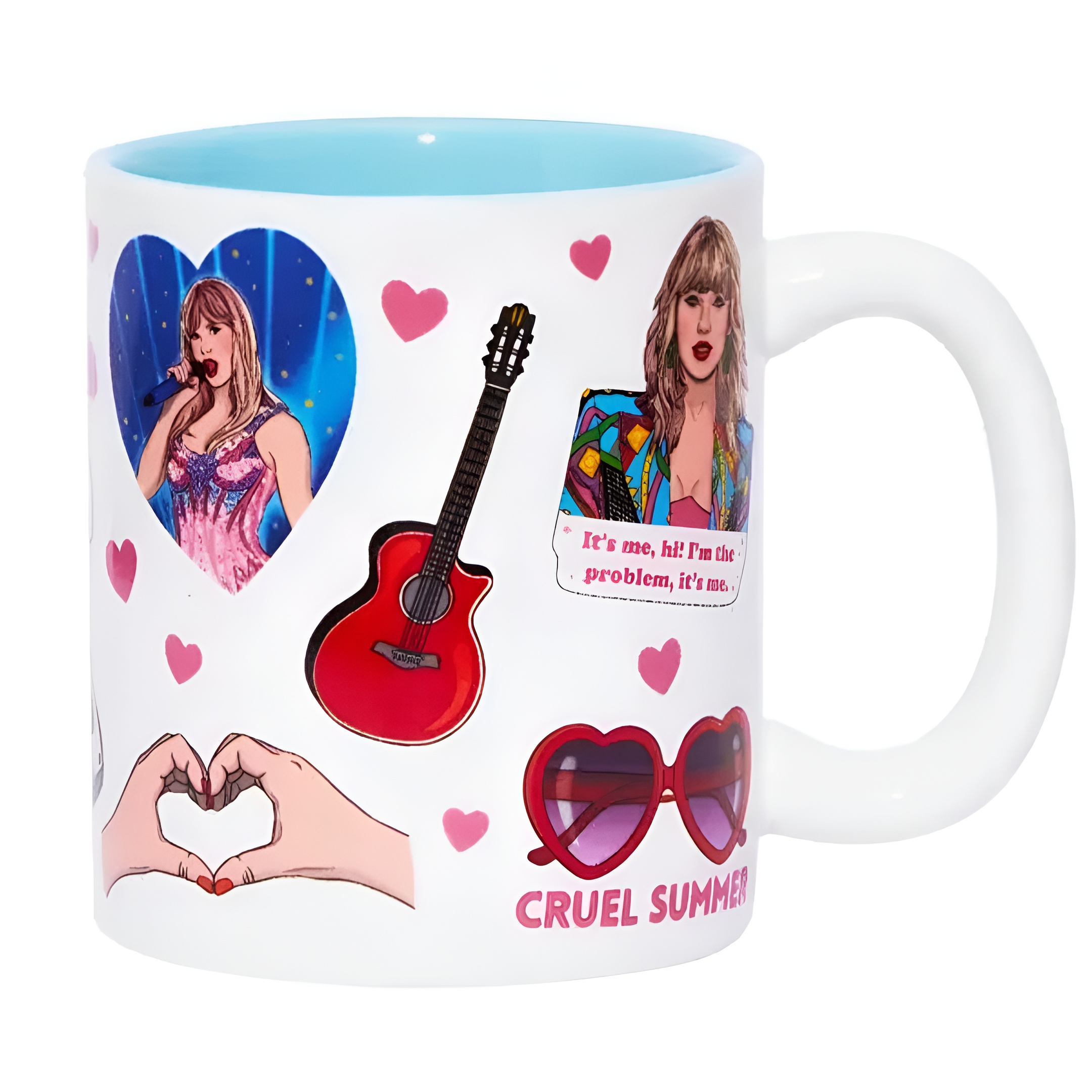 Swiftie Collage Design Coffee Mug for Fans