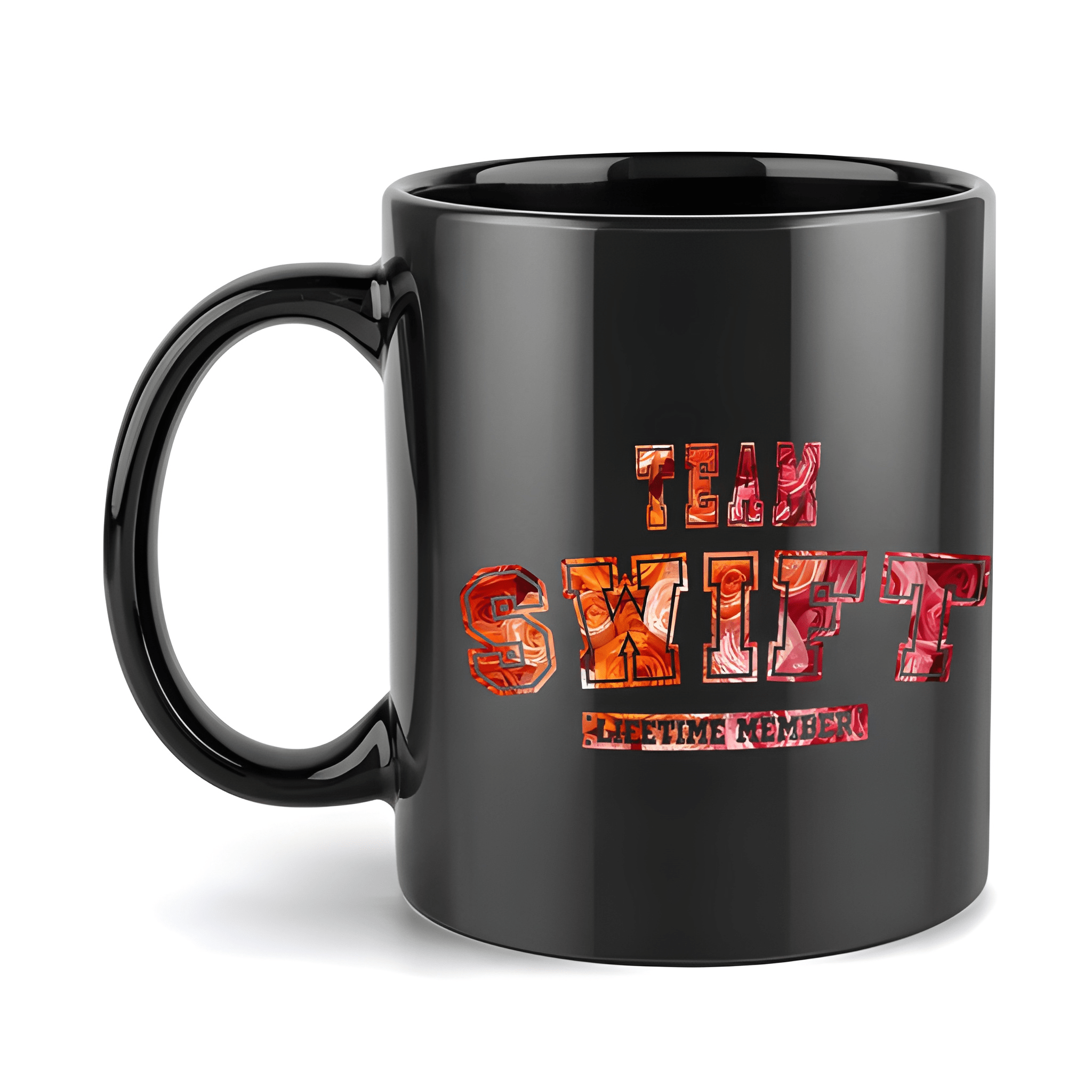 1pc Team Swift Humorous Ceramic Mug | 11oz (360ml) Coffee Cup for Beverages, Suitable for Hot and Cold Drinks, Ideal Gift for Women and Men, Perfect for Christmas and Halloween