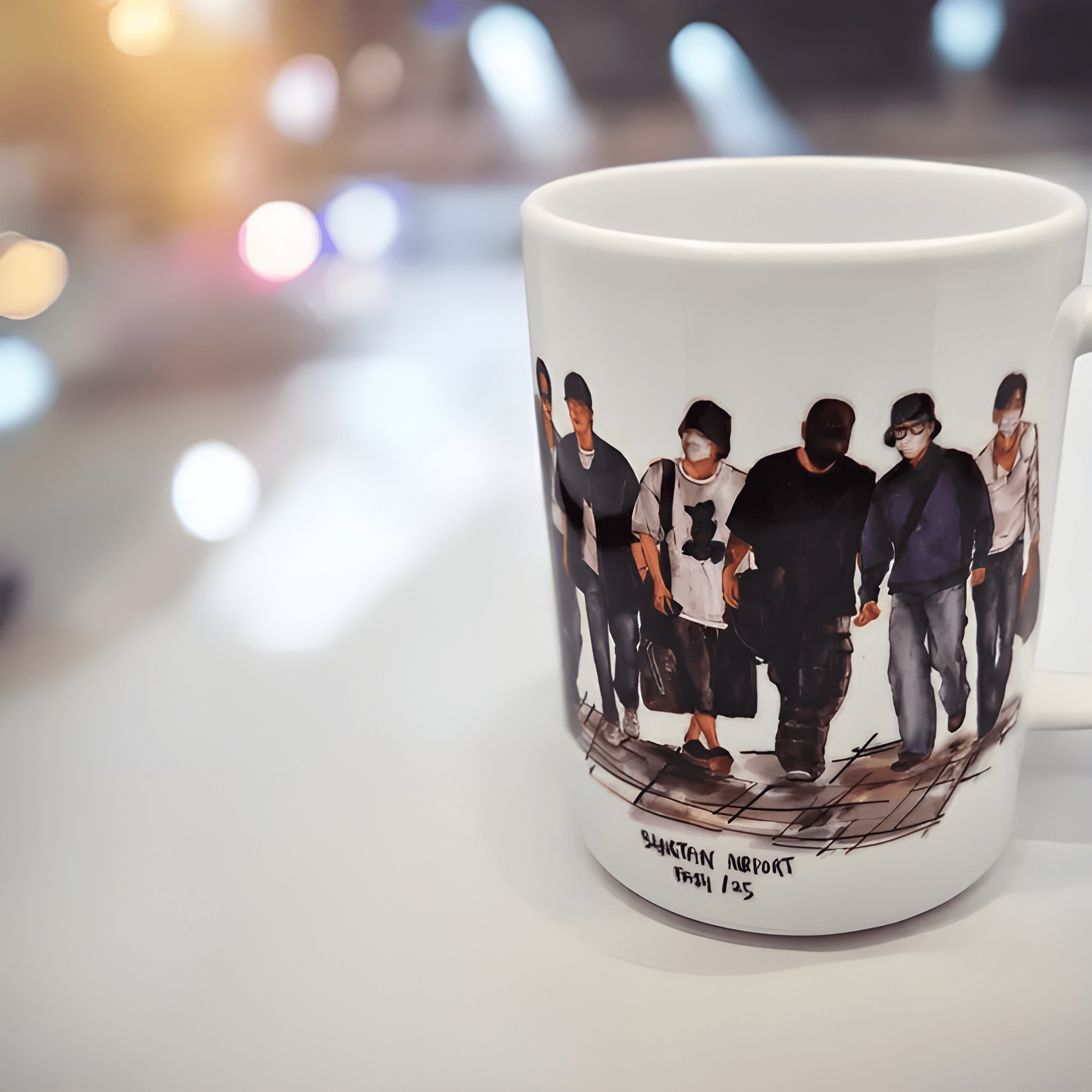 Bangtan Boys Ceramic Coffee Mug 15oz