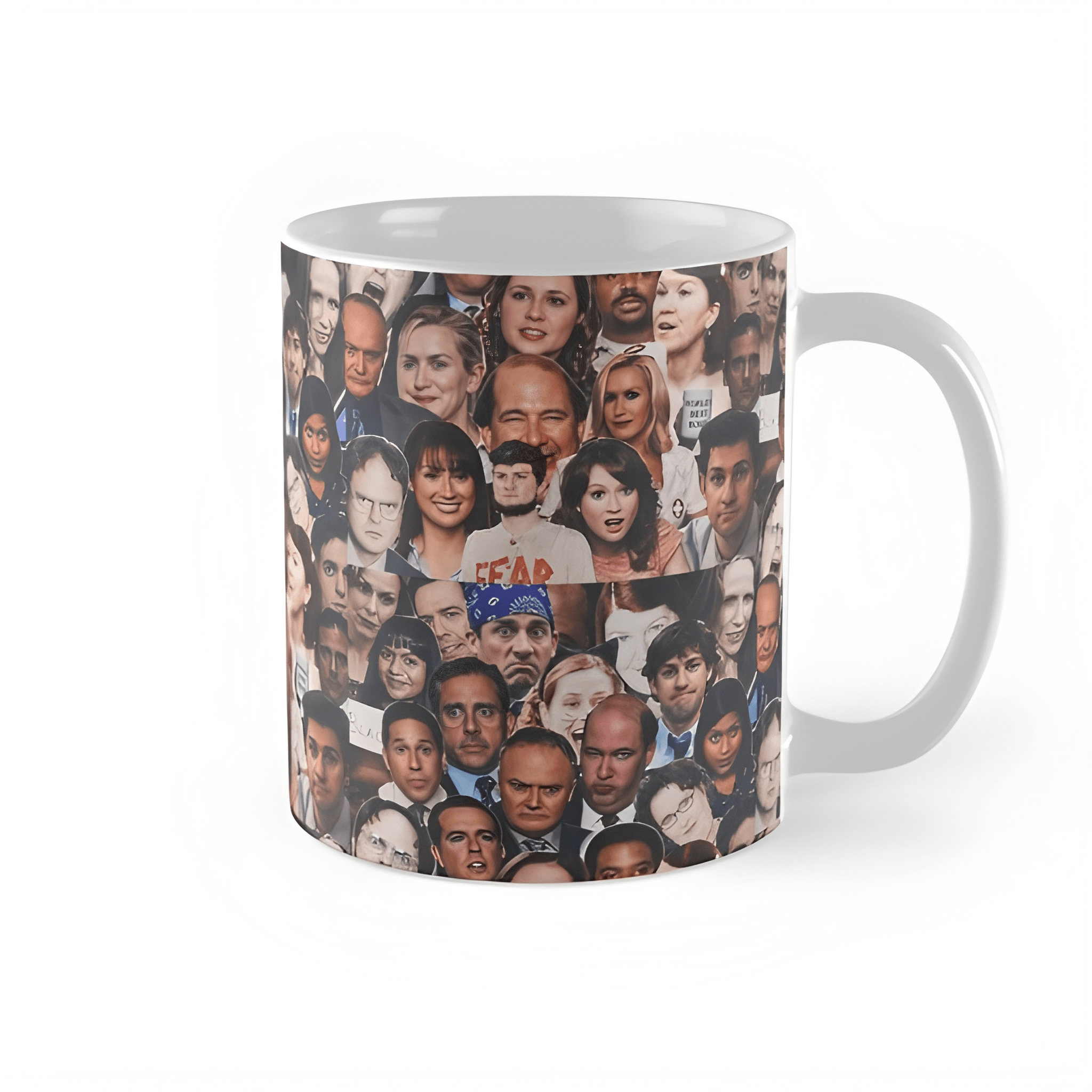 The Office Cast Character Collage Ceramic Mug