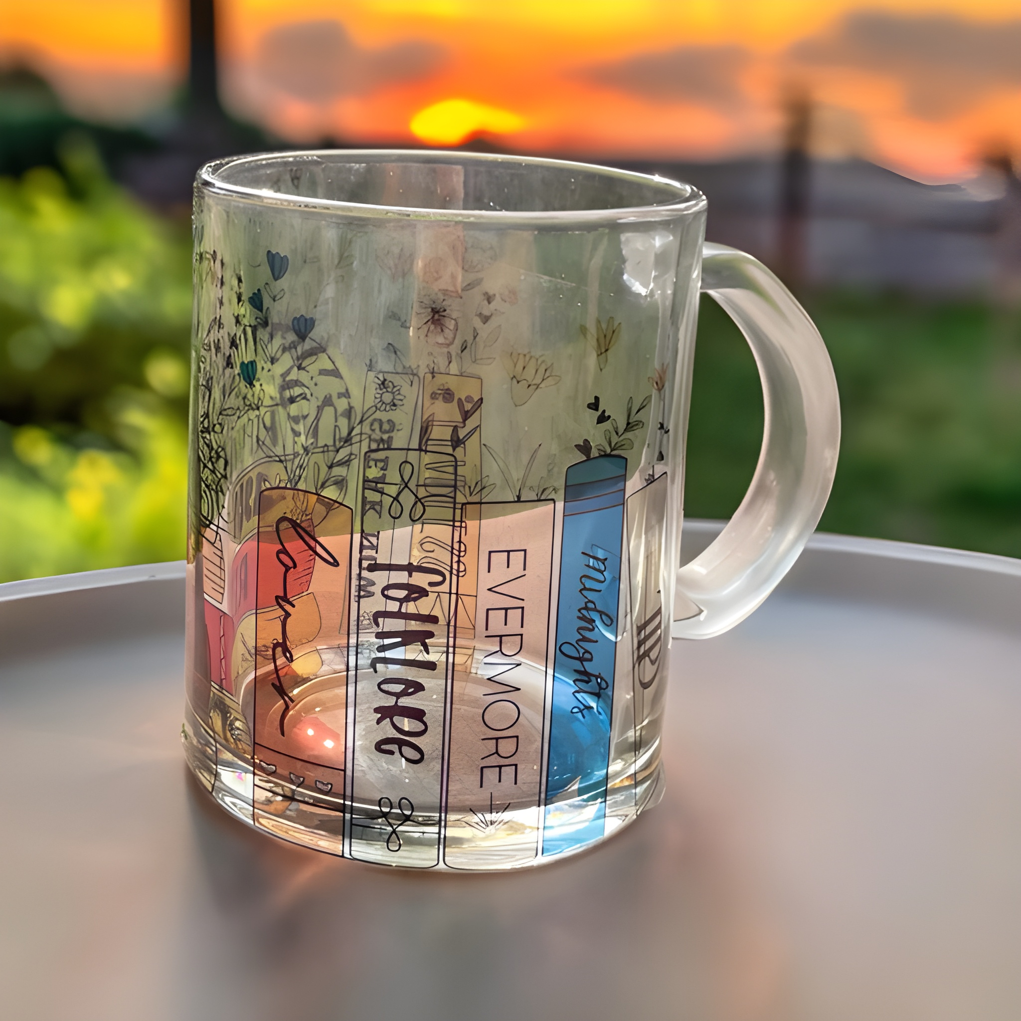 T-Swift Album Book Mug - 12oz