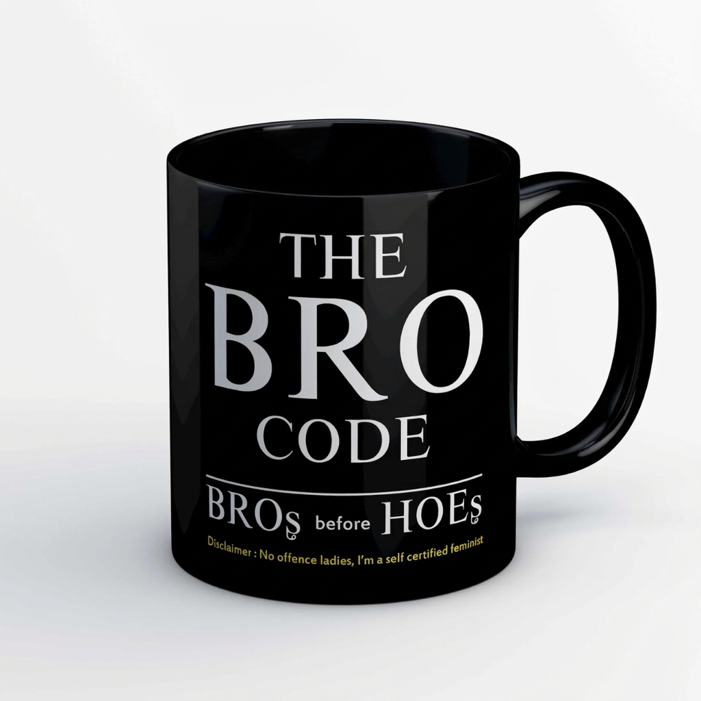 Bro Code How I Met Your Mother Mug