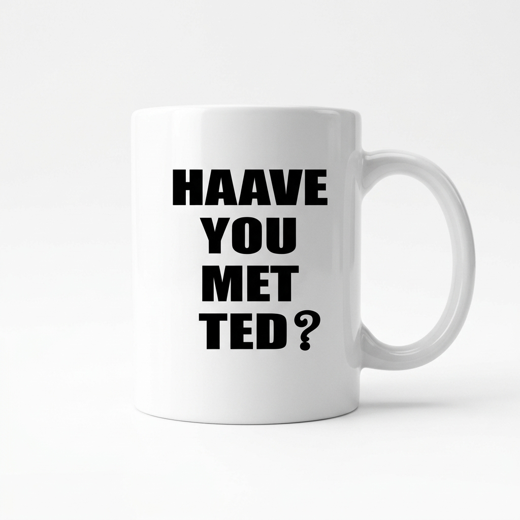 Haave You Met Ted How I Met Your Mother Ceramic Mug