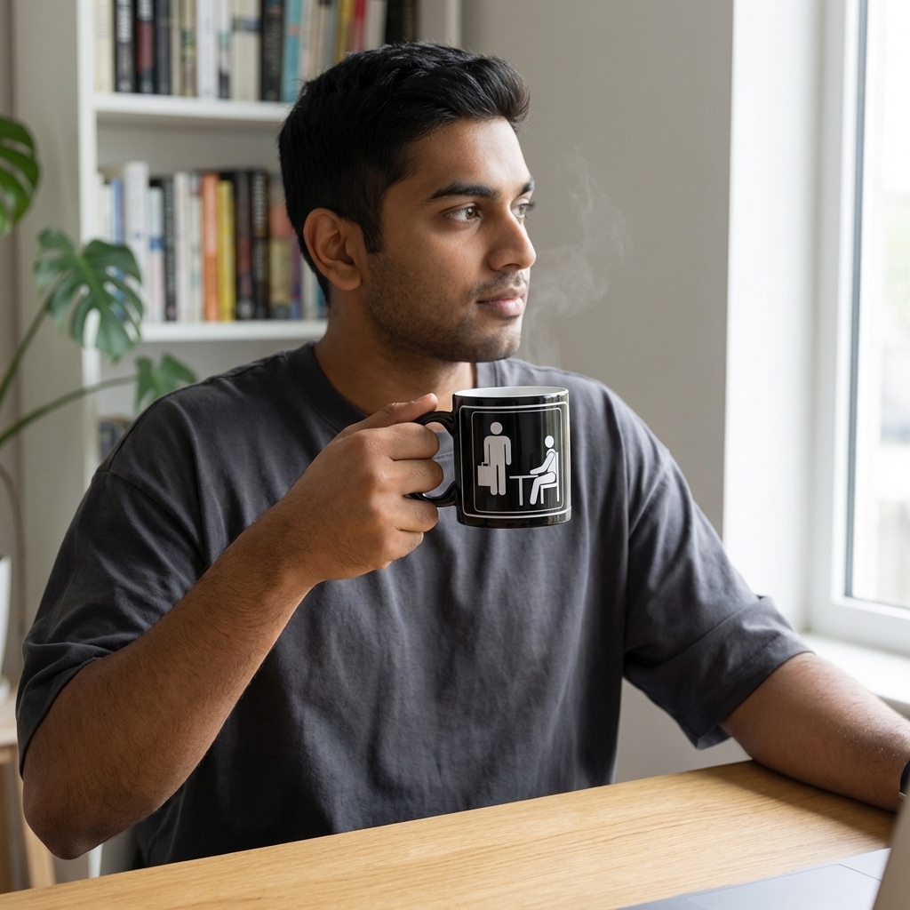 The Office Title Sign Ceramic Mug