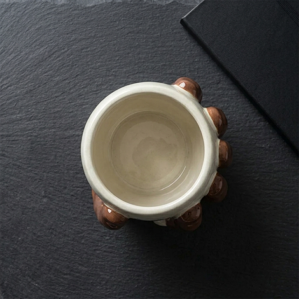 Attack On Titan Themed Titan Holding Design Sculpted Mug