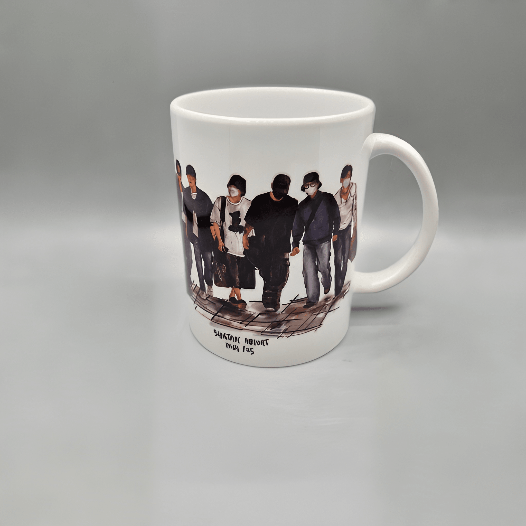 Bangtan Boys Ceramic Coffee Mug 15oz