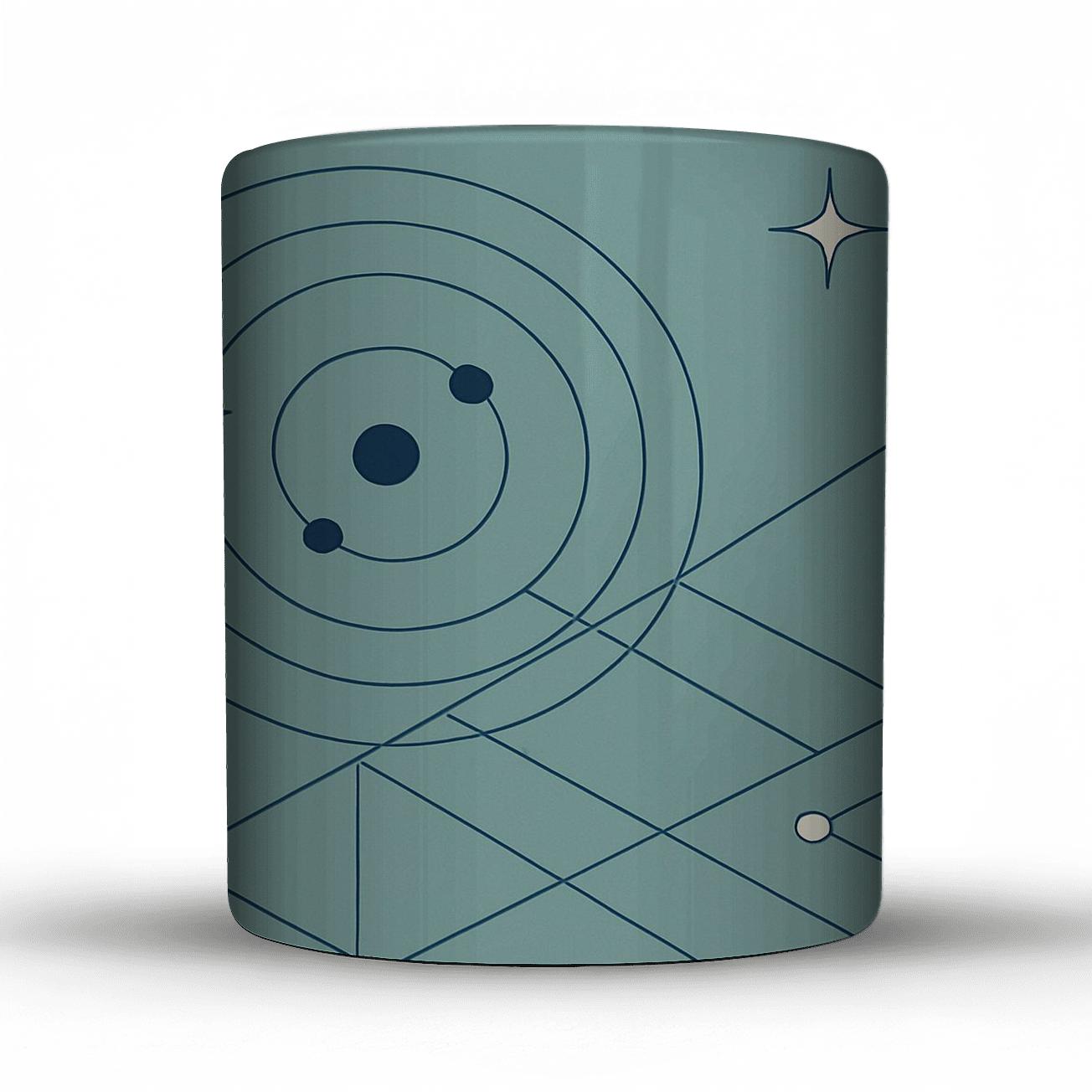 Celestial Grid decorative mug sets