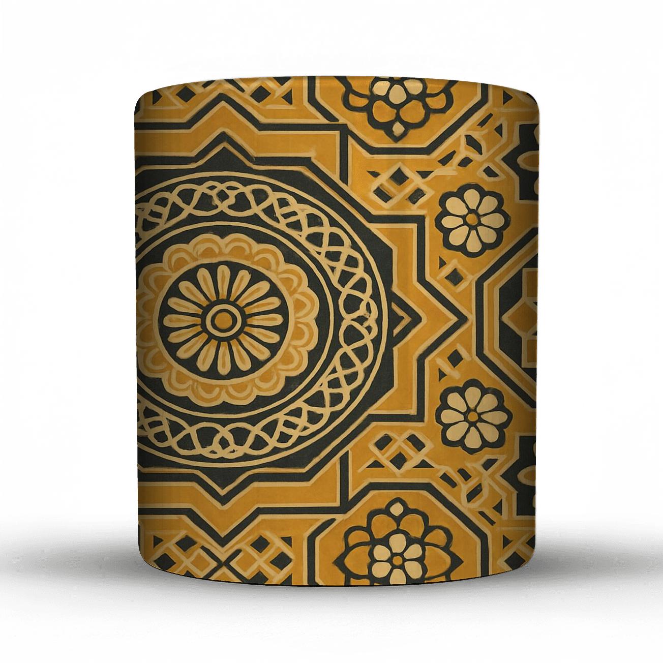 Ornamental Tesserae decorative mug sets