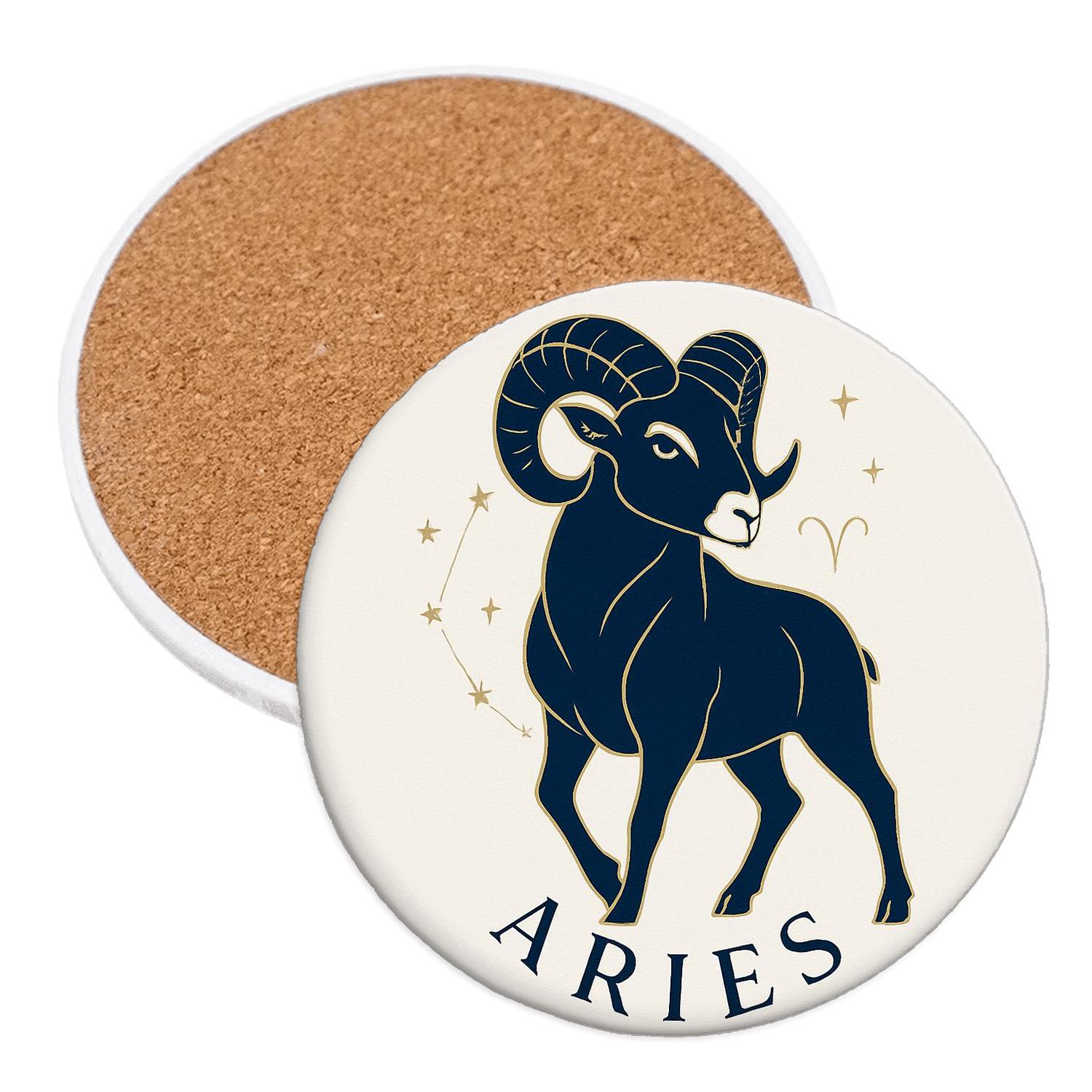Aries Elegance coasters for home decor