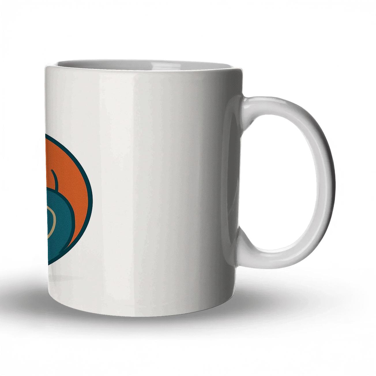 Minimalist Fox Embrace gift mugs for occasions