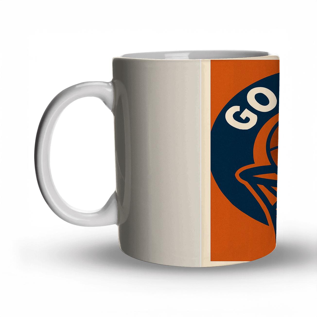 Dynamic Basketball Net personalized mugs