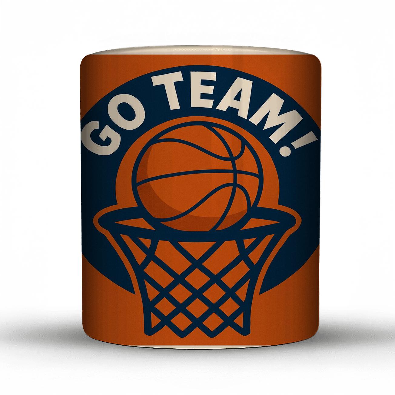 Dynamic Basketball Net personalized mugs