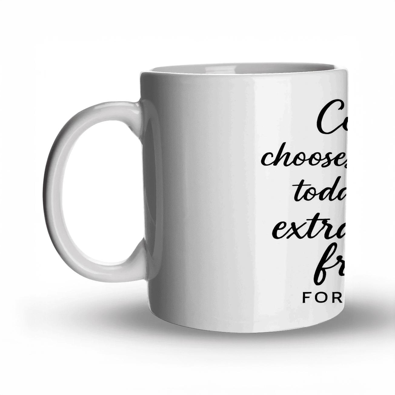 Courage Chooses insulated thermal mugs